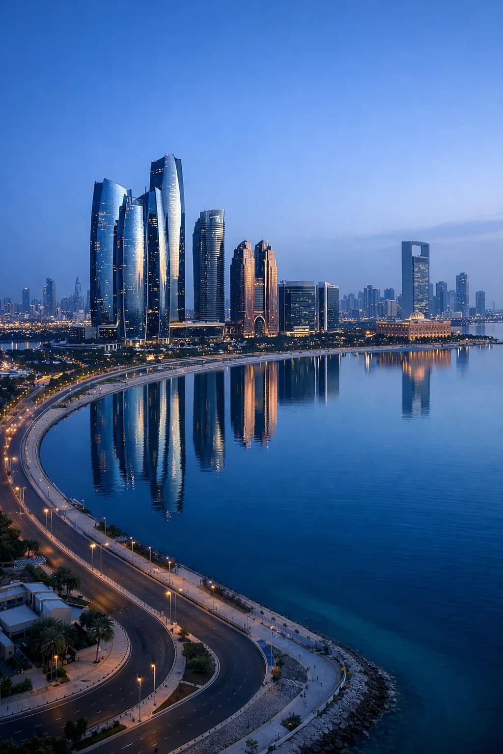 Abu Dhabi skyline