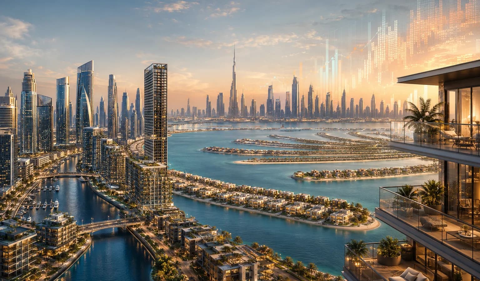 Palm Deira’s rent profile sits alongside a high-activity units-and-villas market